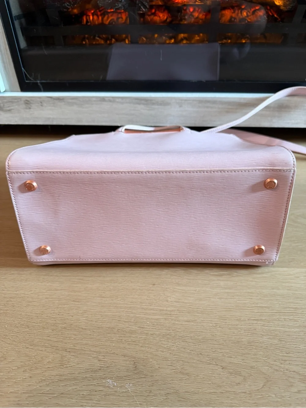 Ted Baker Pink Bow Leather Bag